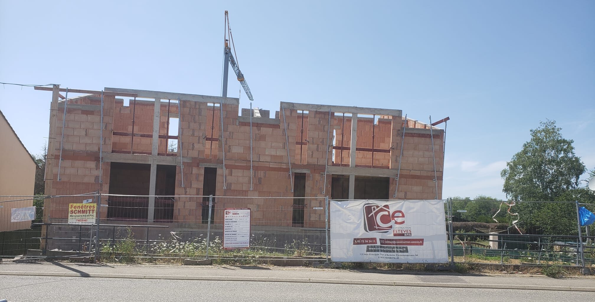 projet immobilier Les Terrasses de Théding